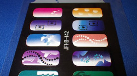 海外輸入品　ネイル　ステンシル（エアーブラシ）　ネイルテンプレート