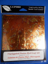 模様リーフシリーズ　Variegated Fusion Red Leaf　２５リーフパックの通販ページです。