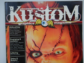 海外輸入品ピンストライピング＆カスタムグラフィックマガジン　Pinstriping＆Kustomgrahicsmagazine