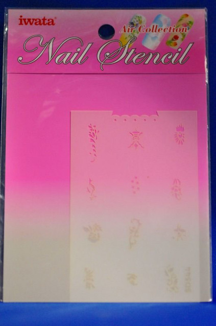 アネスト岩田　ネイルステンシル（エアーブラシ）　ＮＡＳ－ＳＤ５４４通販写真